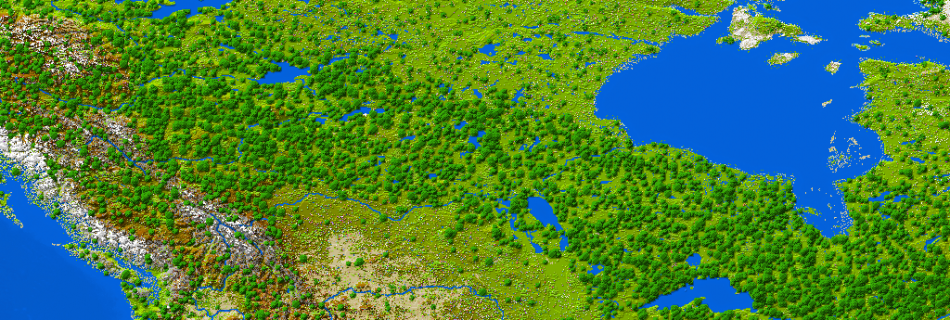 TILES: VEGETATION – Minecraft Earth Map