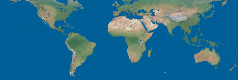 Complete Earth map with custom ore generation and accurate biomes